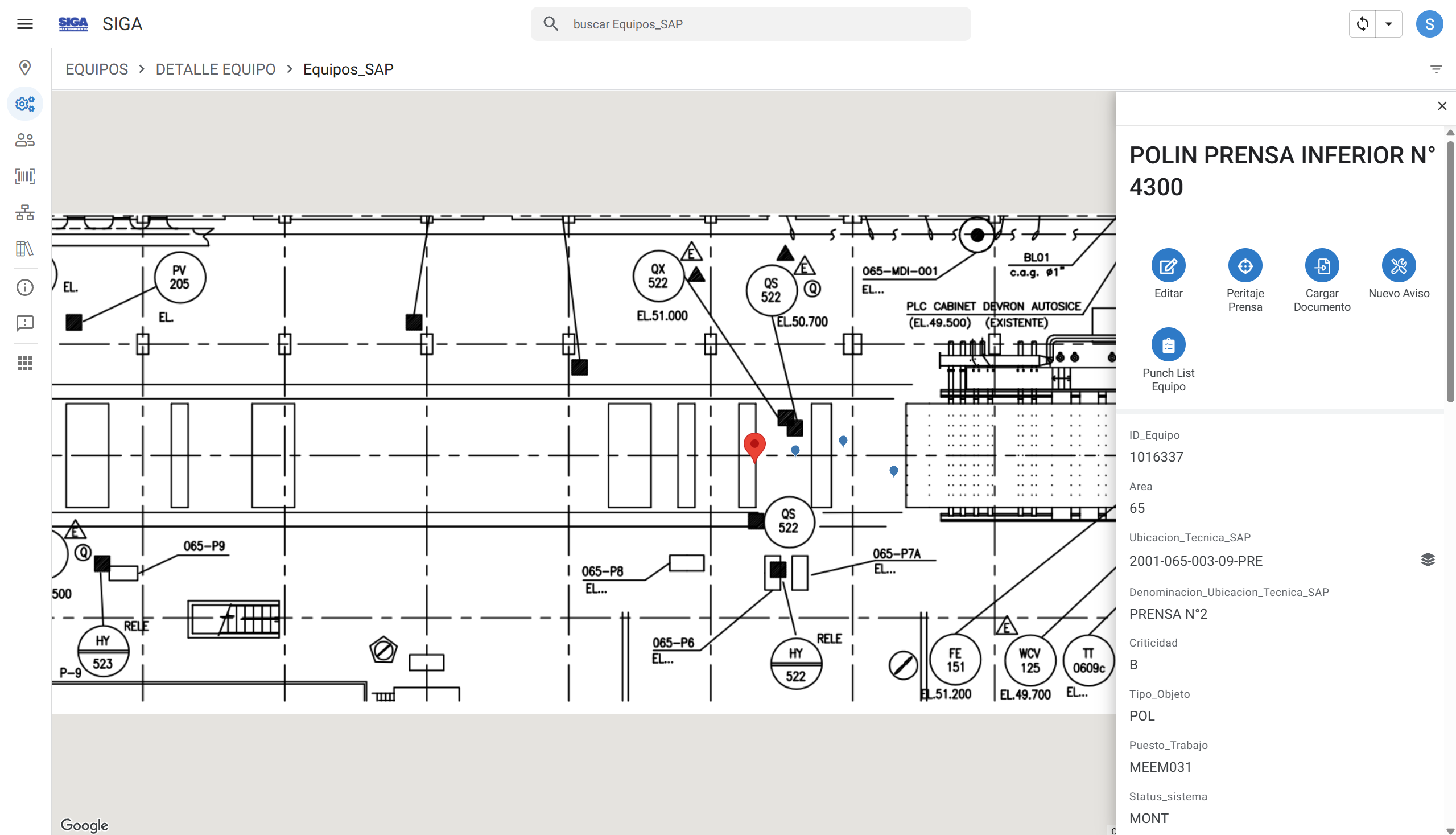 Vista Plano P&ID 1